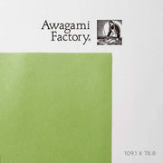 Awagami Japon Kağıdı Shin Inbe Thin Lime 65 Gr/M2 109.1X78.8 Cm