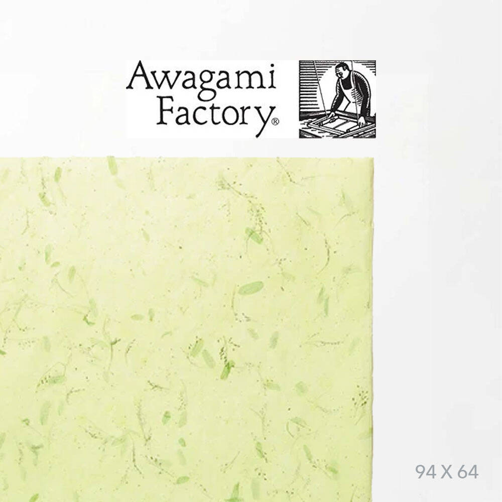 Awagami Japon Kağıdı Tamarind Green 30 gr 94x64 cm