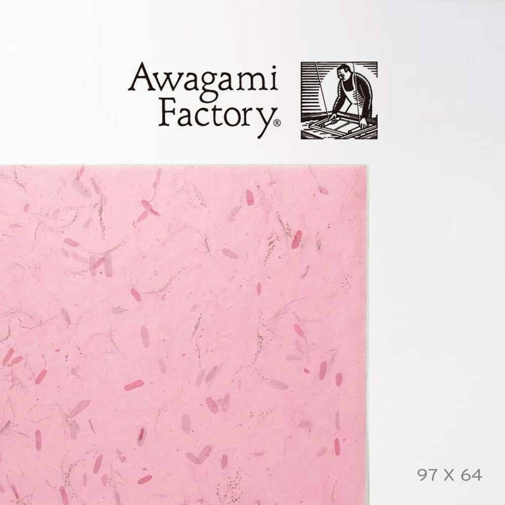 Awagami Japon Kağıdı Tamarind Pink 30 Gr/M2 97X64 Cm