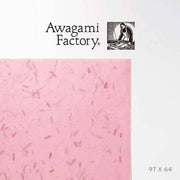 Awagami Japanese Paper Tamarind Pink 30 Gsm 97X64 Cm