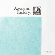 Awagami Japon Kağıdı Unryu No-13 Light Blue 25 gr 93x64 cm