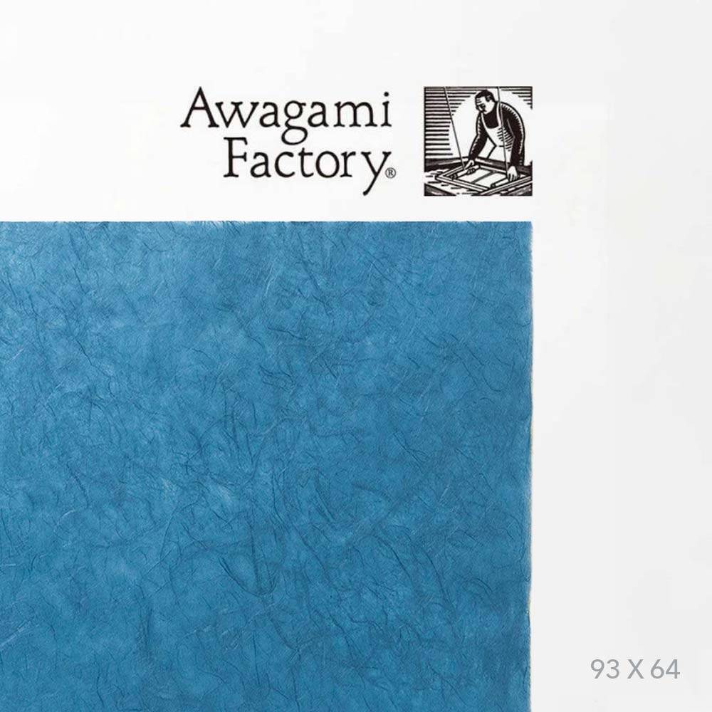 Awagami Japon Kağıdı Unryu No-22 Dark Blue 25 gr 93x64 cm