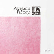 Awagami Japon Kağıdı Unryu No-8 Light Pink 25 gr 93x64 cm