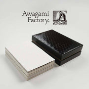 Awagami Urushi Creative Washi Kağıt Kutusu Floral