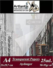 Tracing Paper 90 gr A4 25 sheets