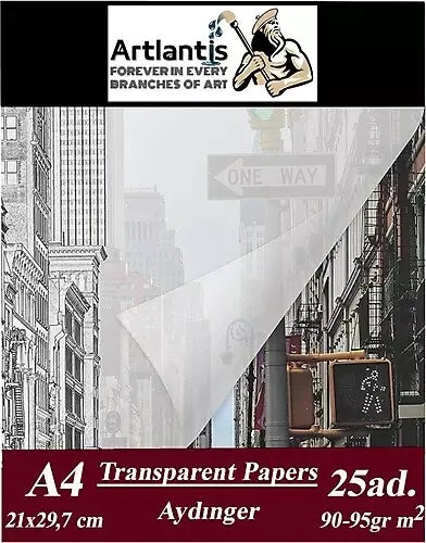 Tracing Paper 90 gr A4 25 sheets