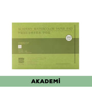 Baohong Suluboya Defteri Akademi  %100 Pamuk 300 gr 12,5x18 cm 20 Yaprak Cold Press