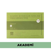 Baohong Suluboya Defteri Akademi %100 Pamuk 300 gr 26x26 cm 20 Yaprak Cold Press