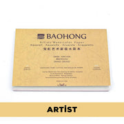 Baohong Suluboya Defteri Artist %100 Pamuk 300 gr 26x36 cm 20 Yaprak Rough