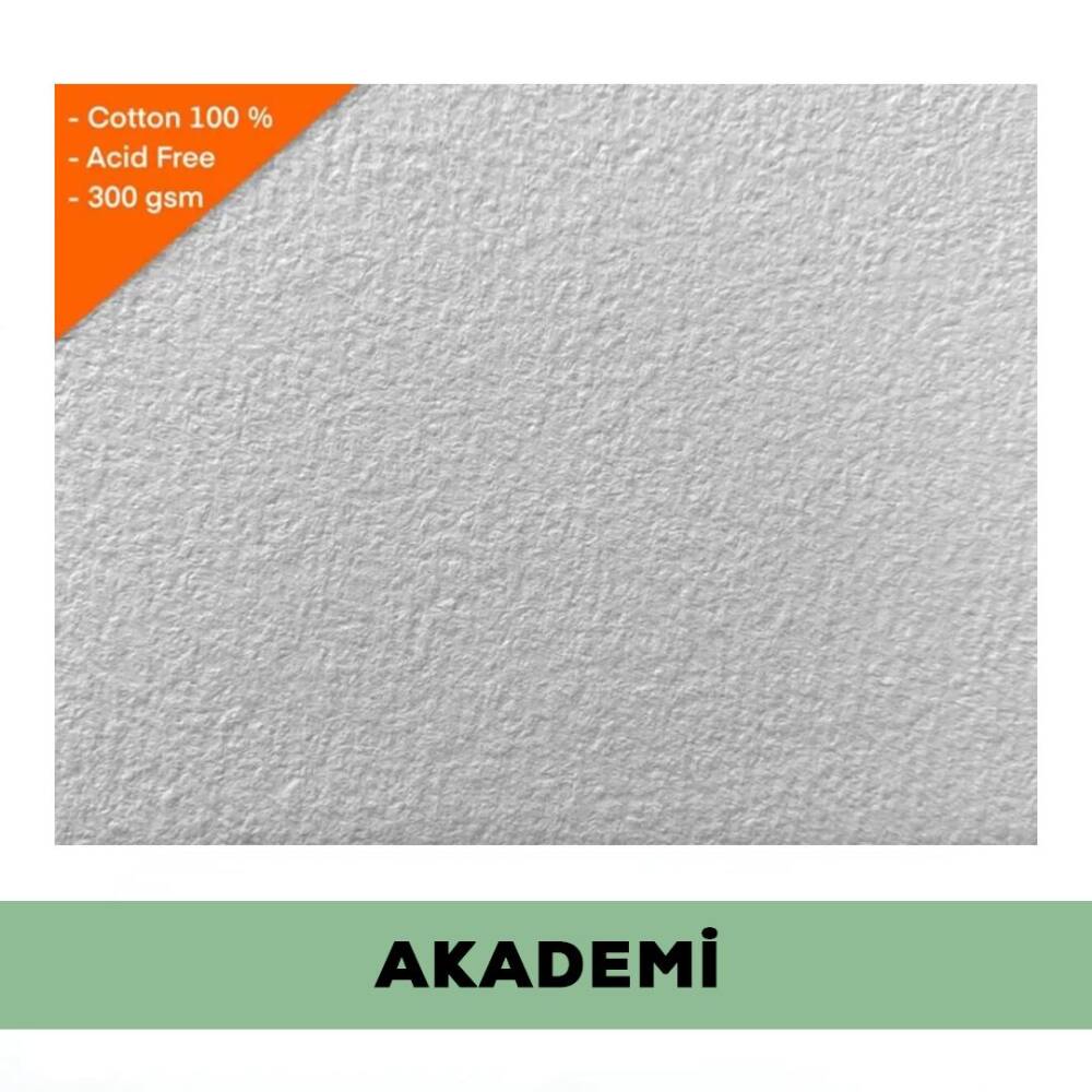 Baohong Suluboya Kağıdı Akademi %100 Pamuk 300 gr 28x38 cm Cold Press