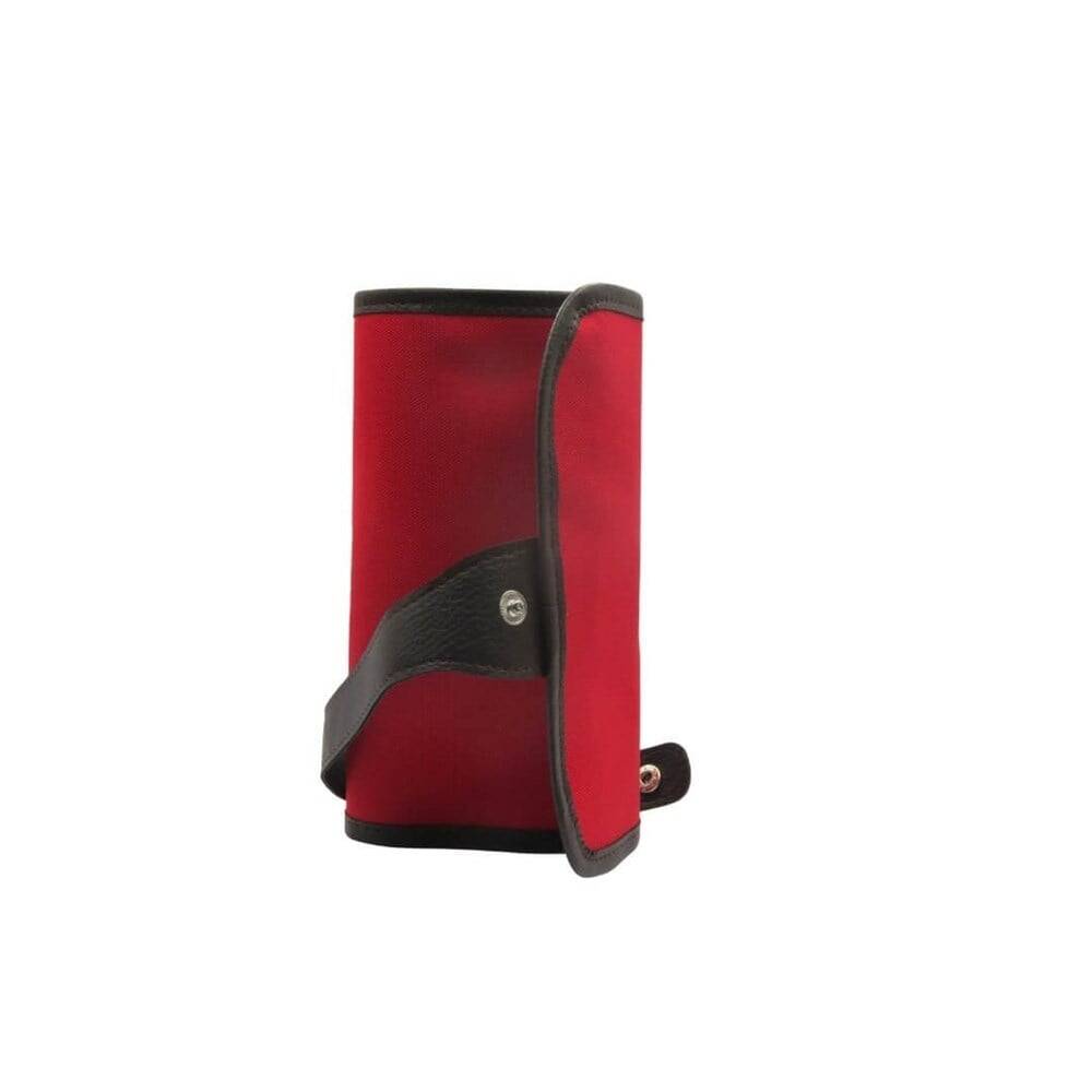 Bback Cloth Roll Pencil Holder with 48 Compartments Red 704