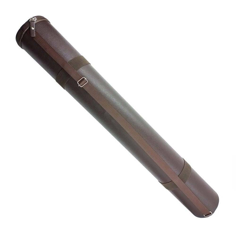 Bback Brown Imitation Leather Project Tube Length: 75 cm Diameter: 10 cm