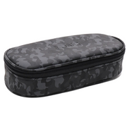 Bback Fabric Oval Pencil Case Gray Camouflage Code: 328