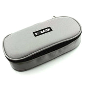 Bback Fabric Oval Pencil Case Gray Code: 318