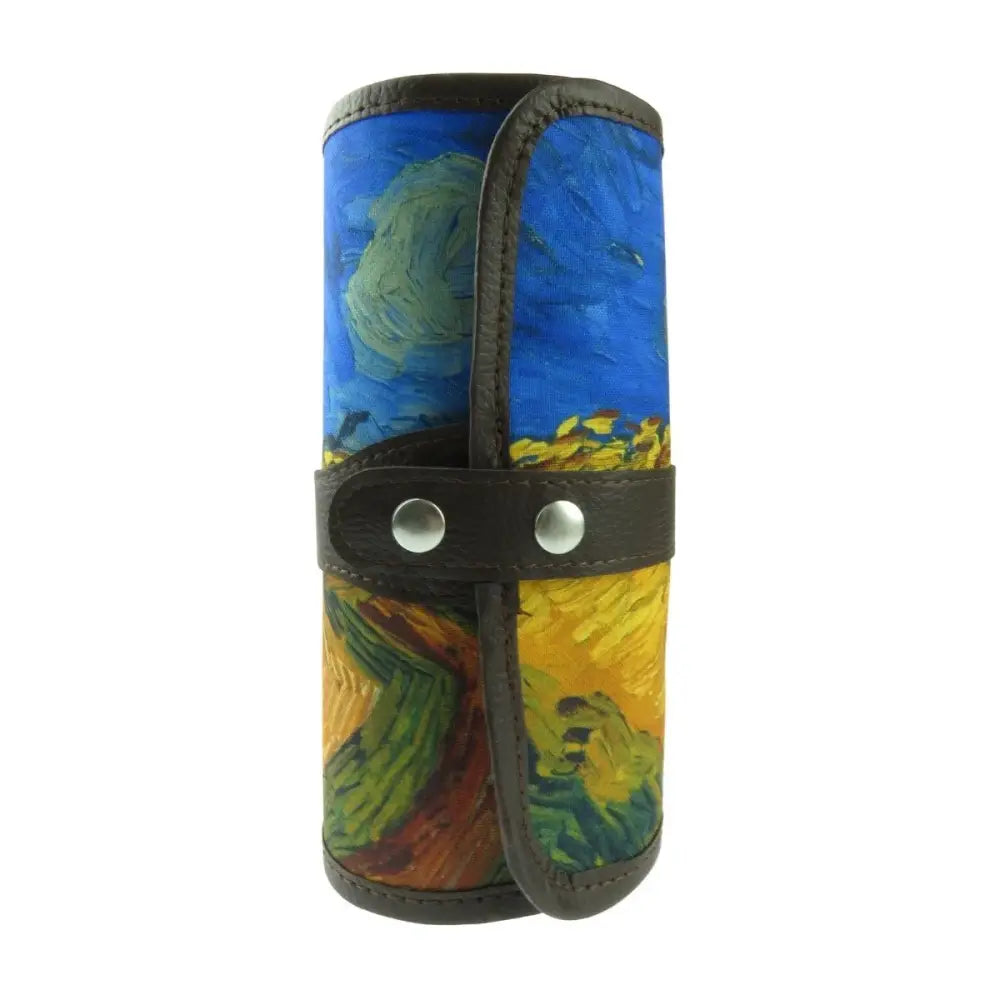 Bback Fabric Roll Pencil Holder with 36 Compartments and Patterned Field Code: 117