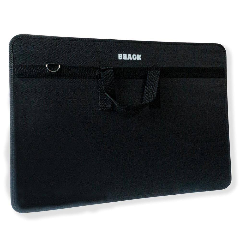 Bback Project Bag Fabric 40x55 Gusseted Black Code: 160