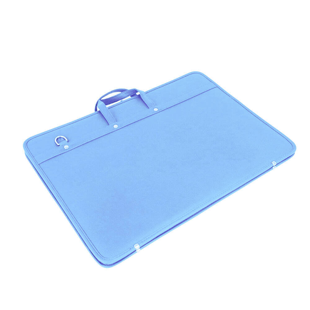 Bback Proje Çantası Suni Deri 40 x 55 cm Bebek Mavi 515