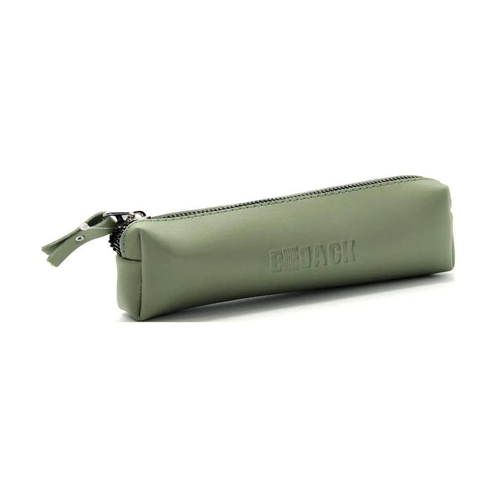 Bback Imitation Leather Long Pencil Case Mind Green Code: 414