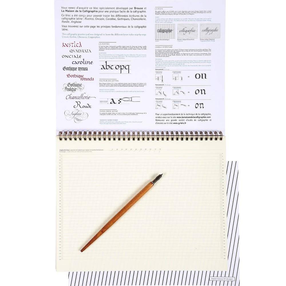 Brause Calligrahy Practice Pad 85 gr 42x31,8 cm 50 Sheets