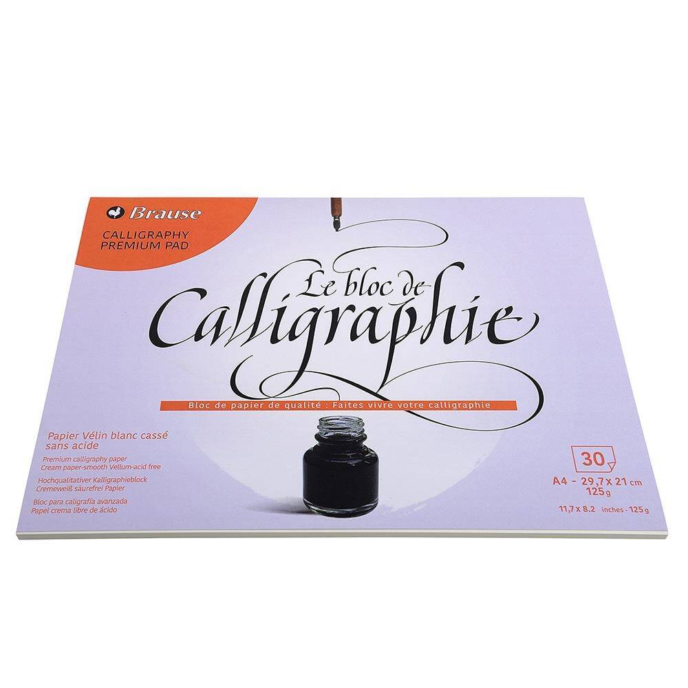 Brause Calligraphy Permium Pad 125 gr A4 30 Sheets
