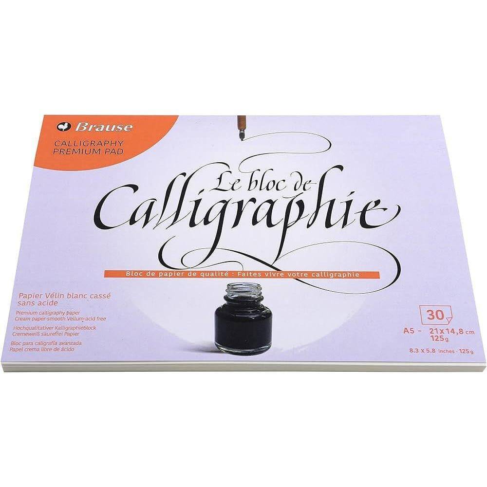 Brause Calligraphy Permium Pad 125 gr A5 30 Sheets