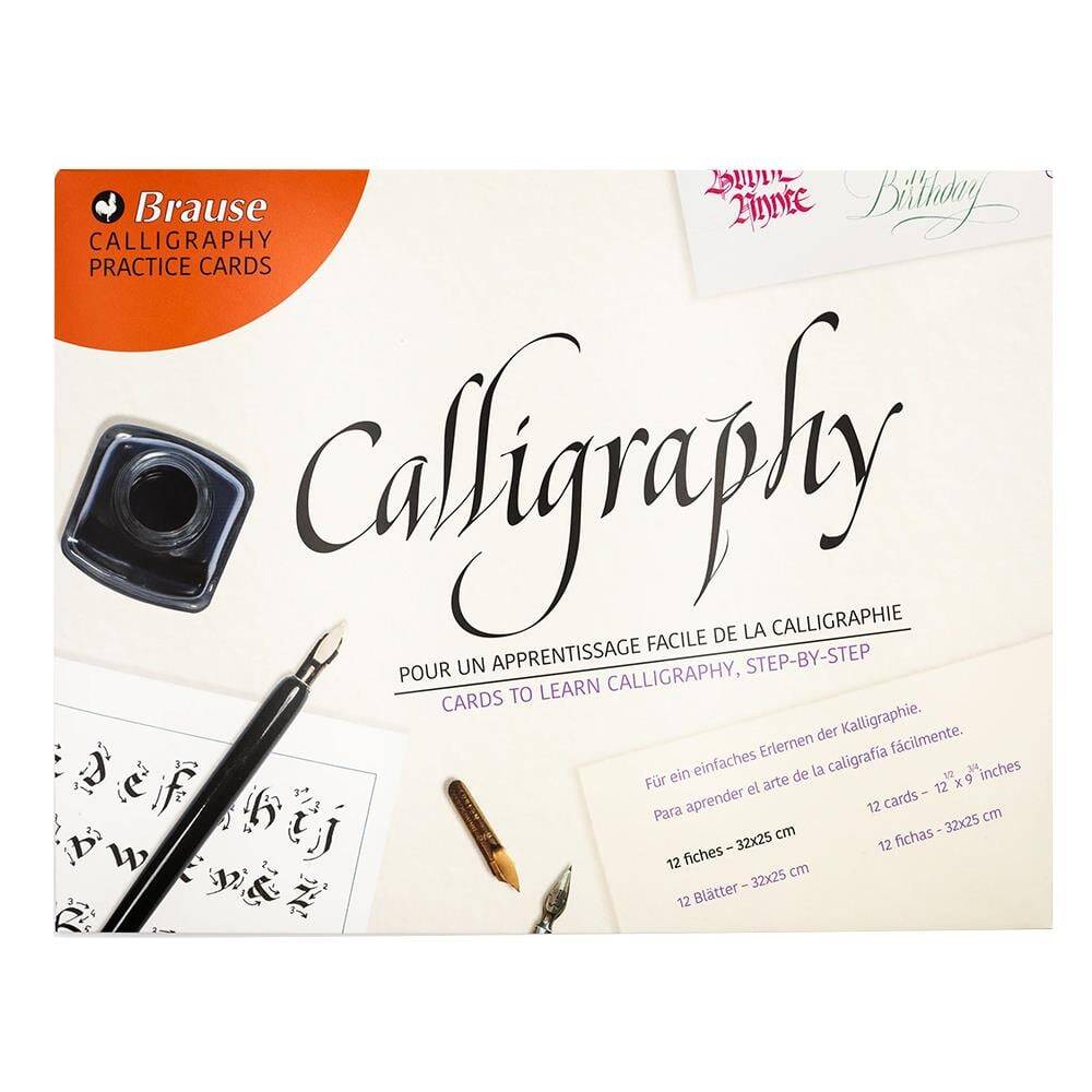 Brause Calligraphy Practice Cads 32x25 cm 12-pack