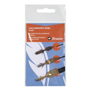 Brause Gothic Calligraphy Tip Set of 3 1 mm - 2 mm - 10 mm
