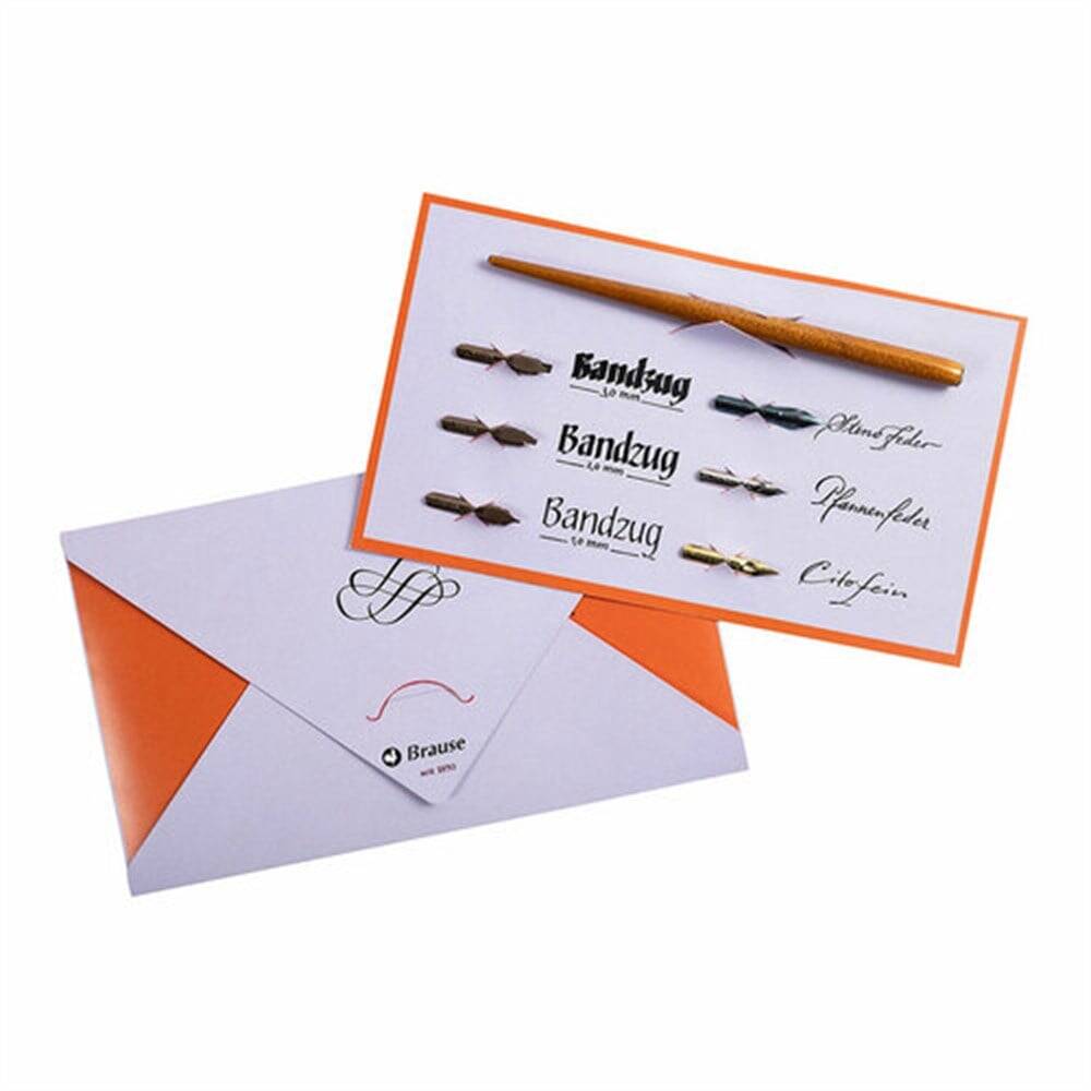 Brause Calligraphy & Writing Set 137B 6 Nibs
