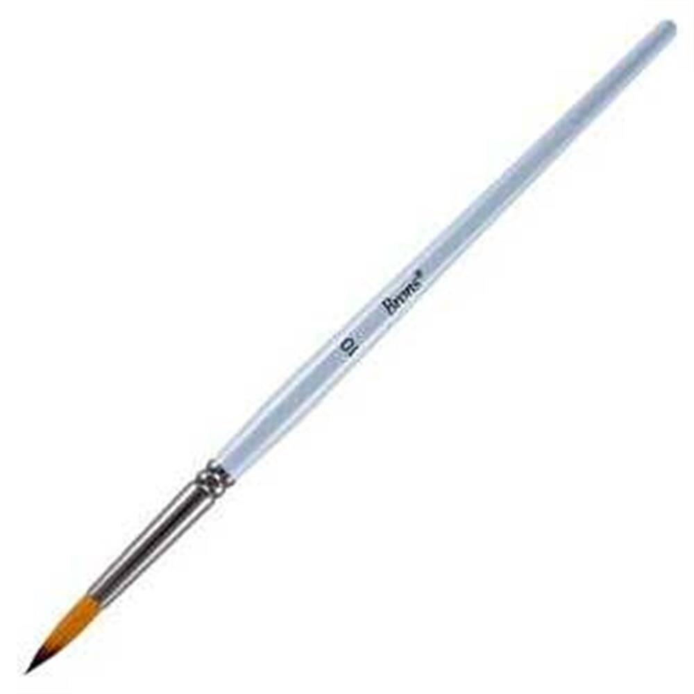 Brons Watercolor Brush 123 Series Short Handle No: 10