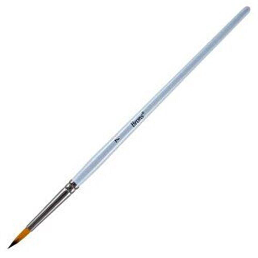 Brons Watercolor Brush 123 Series Short Handle No: 7