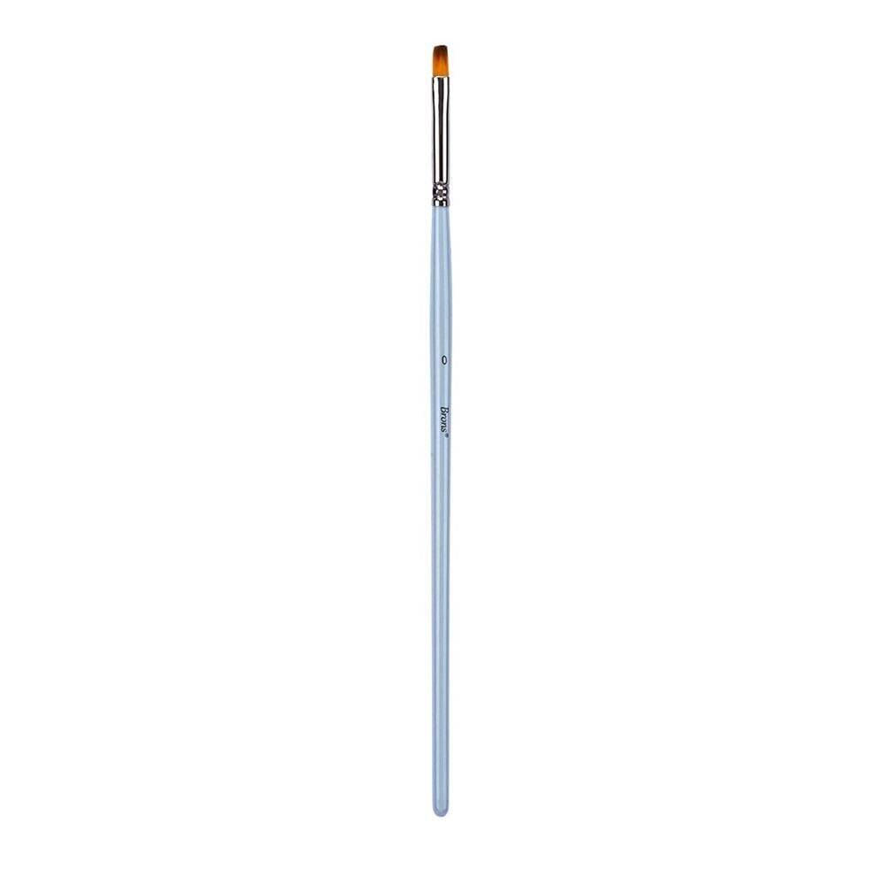 Brons Oil Paint Brush 200F Series Short Handle No: 0