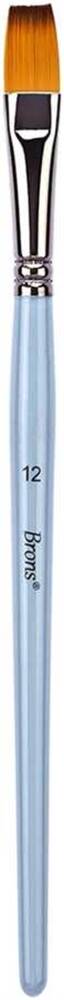 Brons Oil Paint Brush 200F Series Short Handle No: 12