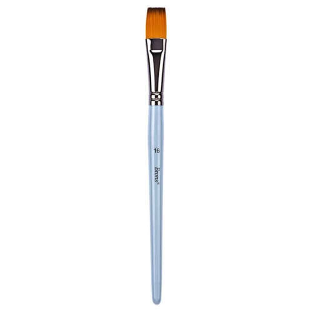 Brons Oil Paint Brush 200F Series Short Handle No: 16