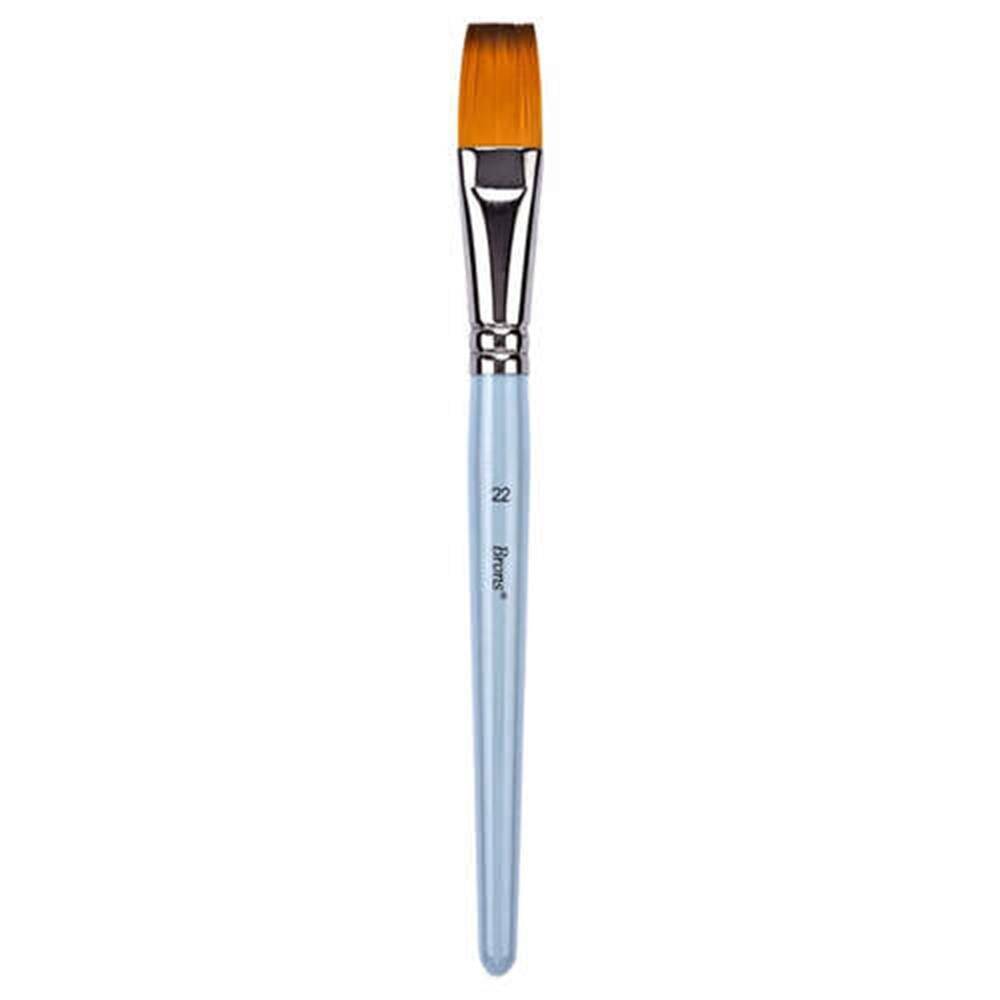 Brons Oil Paint Brush 200F Series Short Handle No: 22