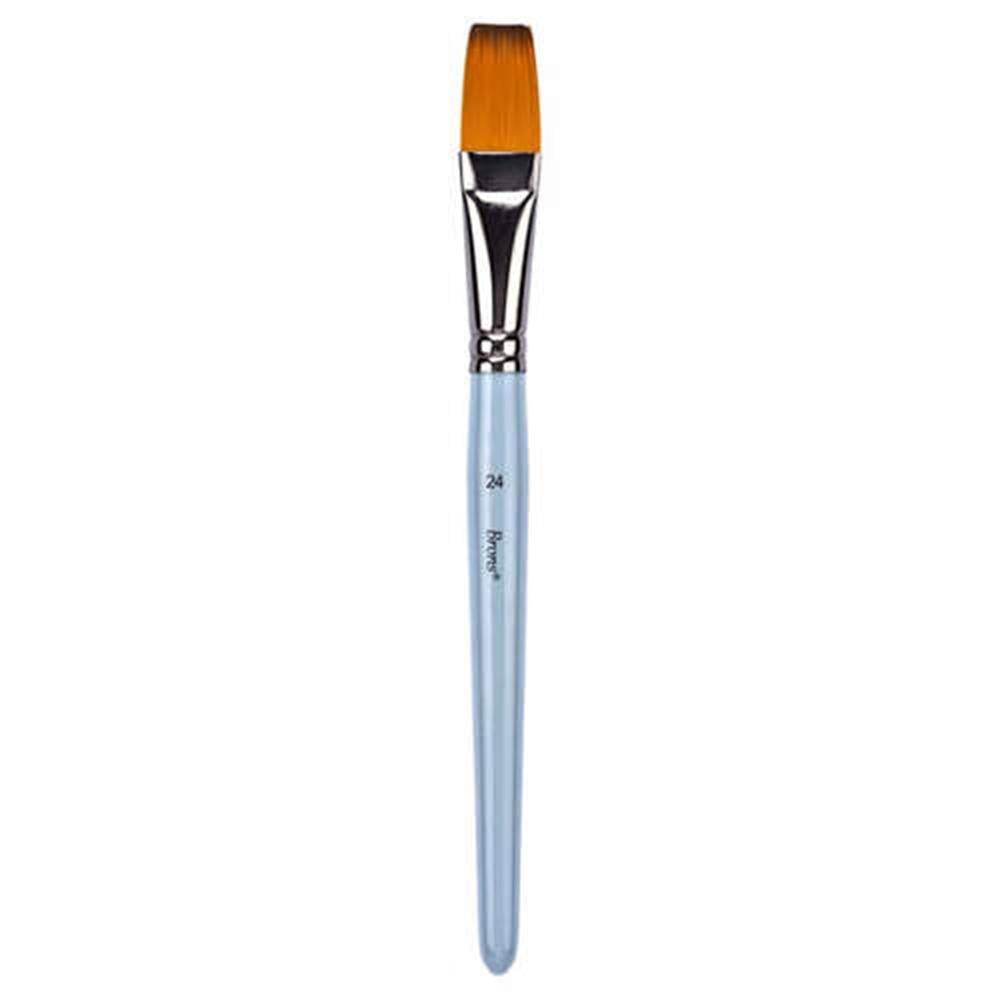 Brons Oil Paint Brush 200F Series Short Handle No: 24