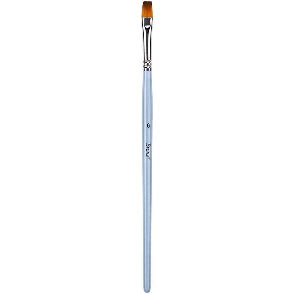 Brons Oil Paint Brush 200F Series Short Handle No: 6