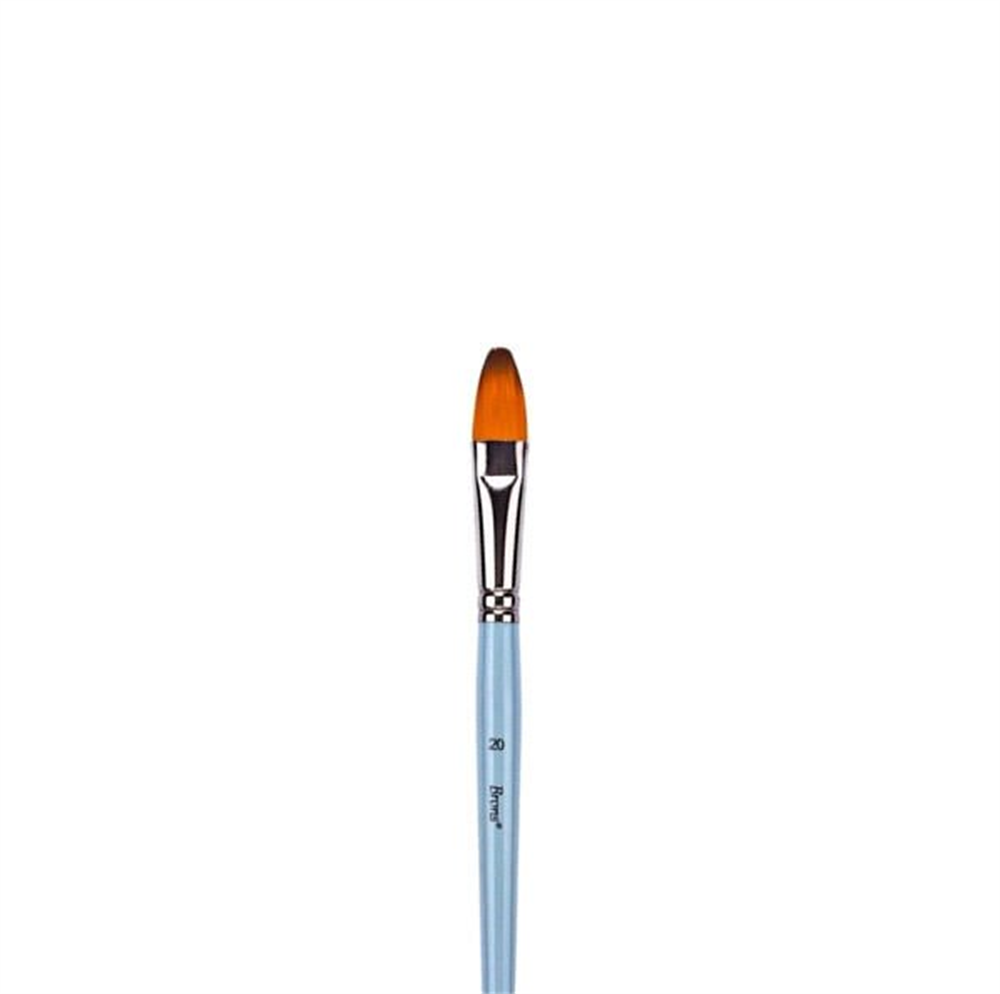 Brons Oil Paint Brush 200K Series Short Handle No: 0