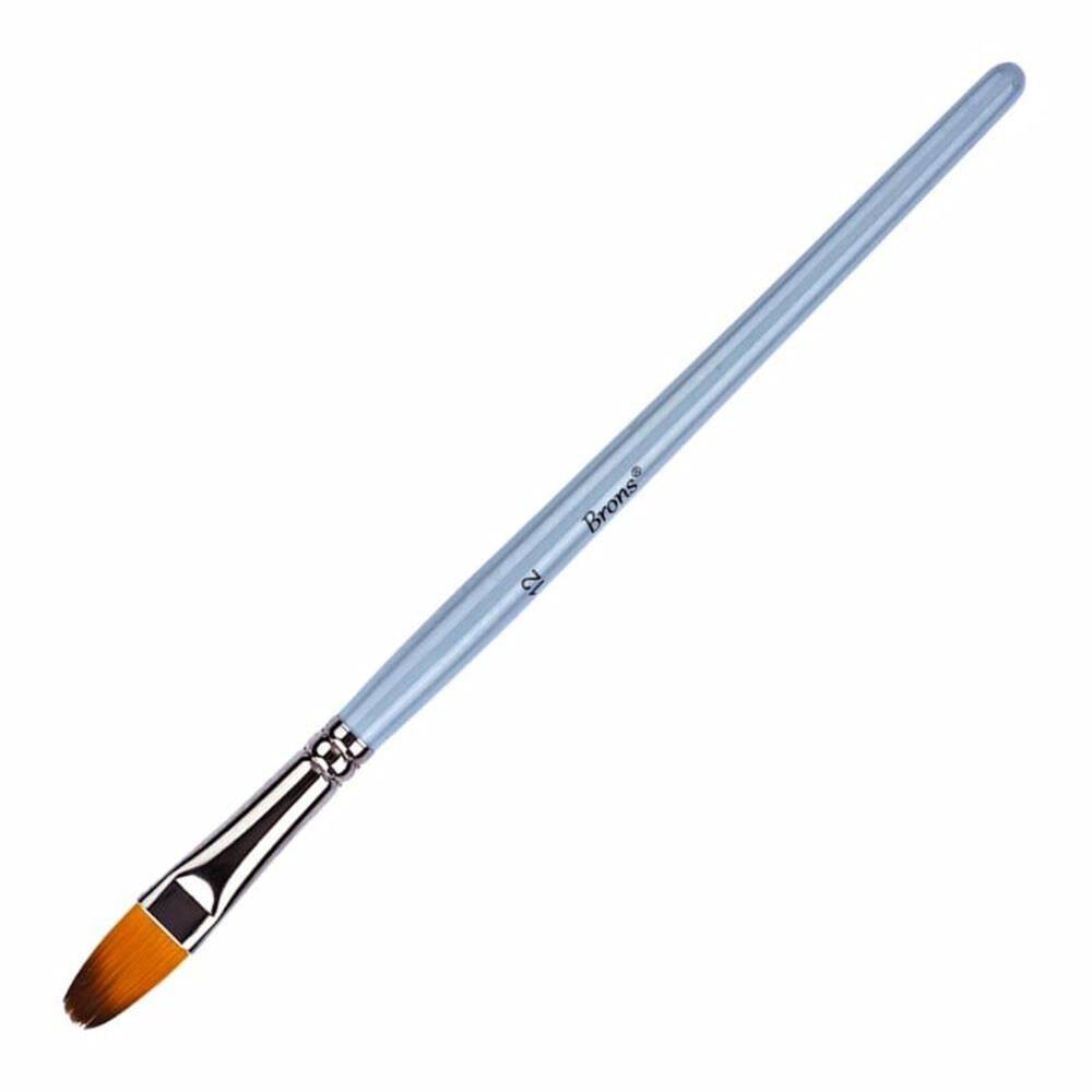 Brons Oil Paint Brush 200K Series Short Handle No: 12