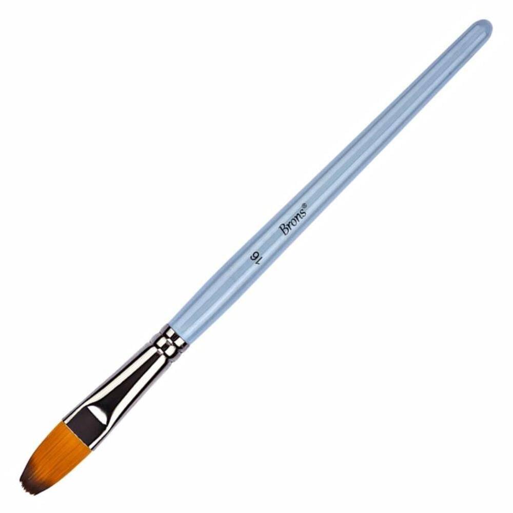 Brons Oil Paint Brush 200K Series Short Handle No: 16