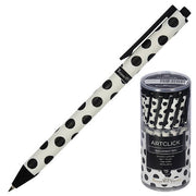 Bruno Visconti Tükenmez Kalem Art Click 0,5 mm Mavi Polka Dots