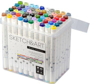 Bruno Visconti Twin Marker Sketch Art 60 Renk