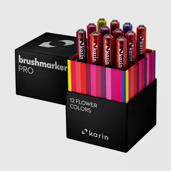 Brushmarker PRO Set 12 Flower Colors
