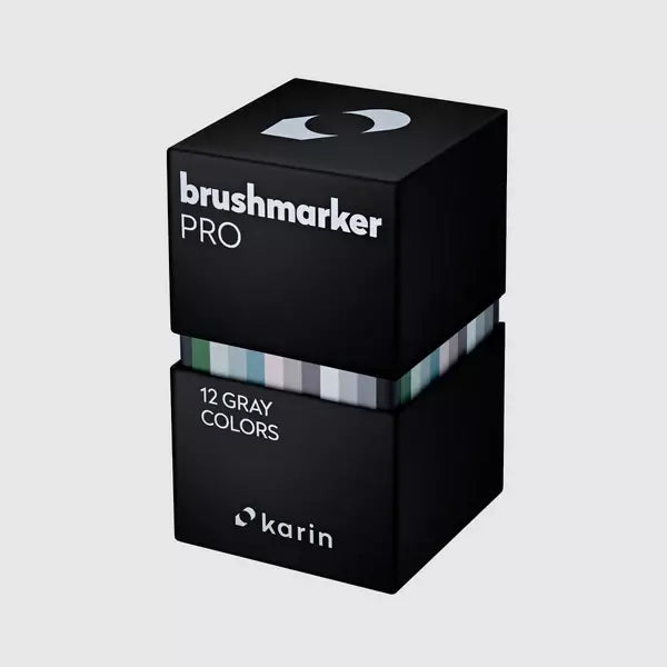 Brushmarker PRO Set 12 Gray Colors