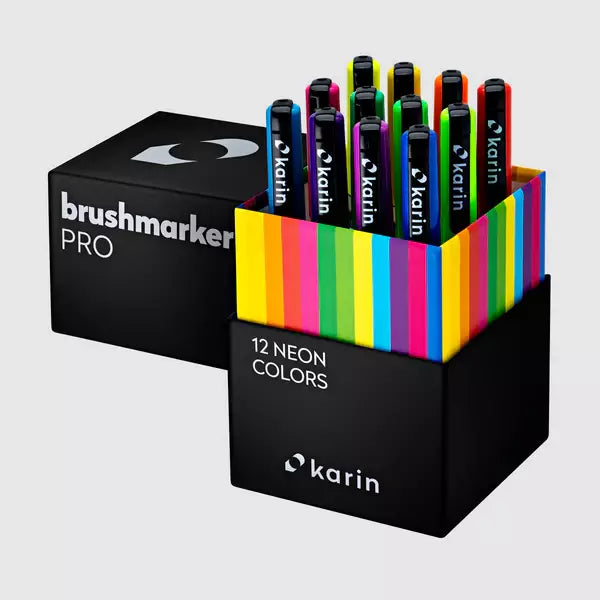 Brushmarker PRO Set 12 Neon Colors