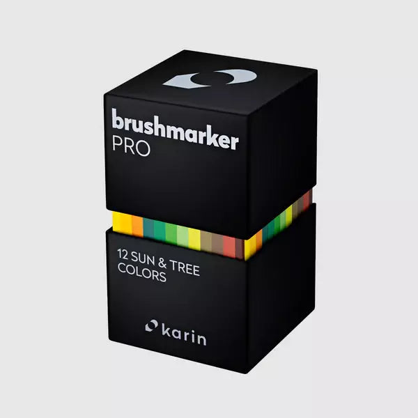 Brushmarker PRO Set 12 Sun&Tree Colors