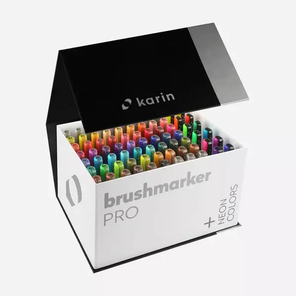 Brushmarker PRO Set 72 Colors + 3 Blender