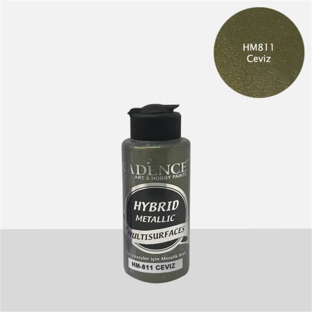 Cadence Hybrid Multisurface Acrylic Paint 120 ml Walnut