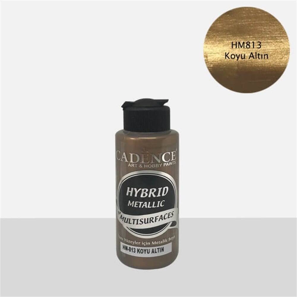 Cadence Hybrid Multisurface Acrylic Paint 120 ml Dark Gold
