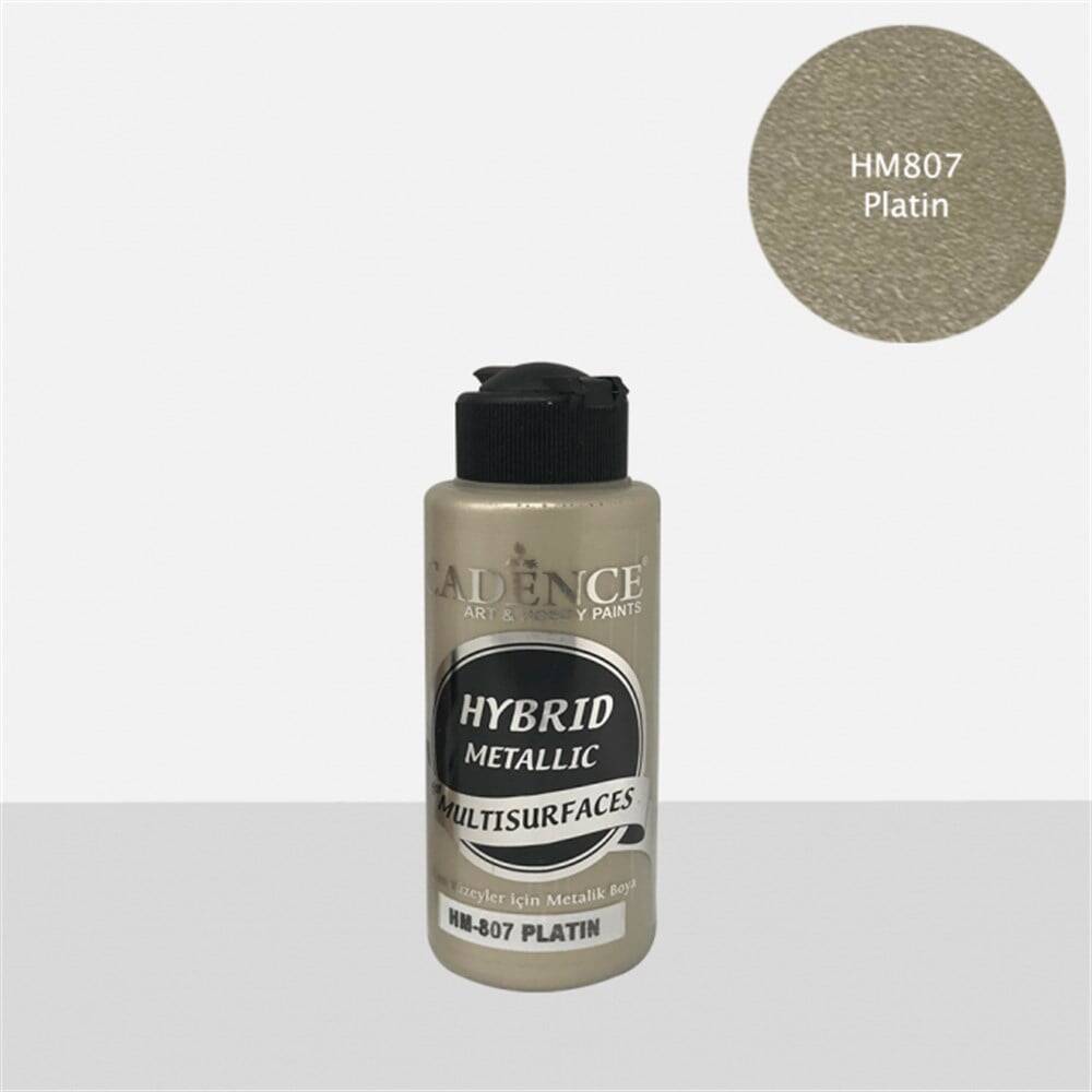 Cadence Hybrid Multisurface Acrylic Paint 120 ml Platinum
