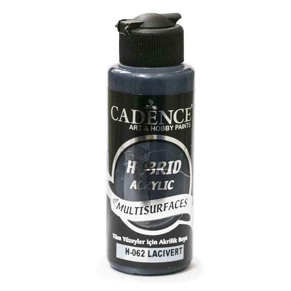 Cadence Hybrid Multisurface Acrylic Paint 120ml H-062 Navy Blue